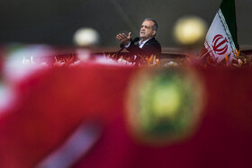 سخنرانی مسعود پزشکیان، رییس جمهور در راهپیمایی ۲۲ بهمن