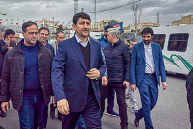 ستار هاشمی در راهپیمایی ۲۲ بهمن