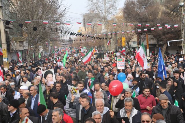 حماسه حضور مردم جنوبشرق استان تهران در راهپیمایی یومالله ۲۲ بهمن