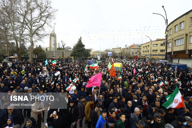 راهپیمایی یوم‌الله ۲۲ بهمن در استان‌های مختلف کشور