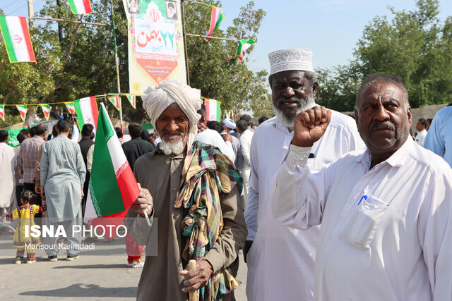 راهپیمایی ۲۲ بهمن ۱۴۰۴ - دشتیاری؛ جنوب سیستان