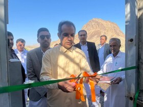 افتتاح ۶ پروژه اقتصادی و عمرانی در نیکشهر/
توسعه صنعت طیور در شهرستان