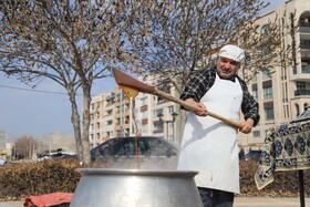 جشنواره سمنوپزان در بجنورد