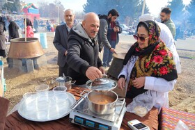 جشنواره سمنوپزان در بجنورد