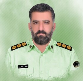 شهادت مأمور فداکار پلیس فردوس در درگیری مسلحانه با قاچاقچیان مواد مخدر