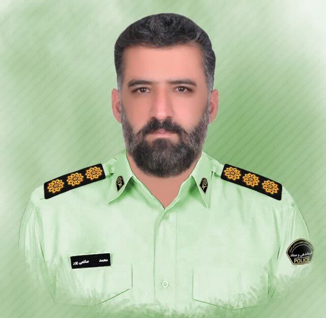 شهادت مأمور فداکار پلیس فردوس در درگیری مسلحانه با قاچاقچیان مواد مخدر