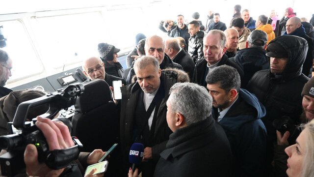 تحویل کشتی «ساحل خزر» از سوی روسیه به ایران تحویل کشتی «ساحل خزر» از سوی روسیه به ایران