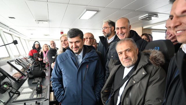 تحویل کشتی «ساحل خزر» از سوی روسیه به ایران