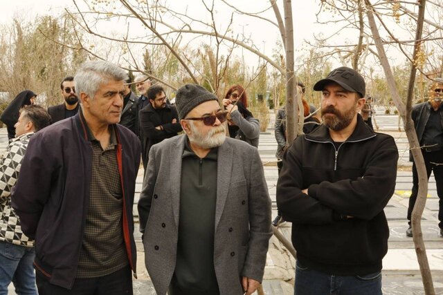 مجید صالحی، حسن فتحی، شمقدری و… در خاکسپاری یک فعال سینما