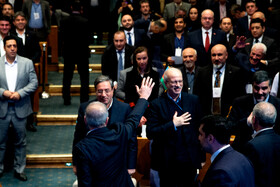 سخنرانی مسعود پزشکیان رییس جمهور در همایش بین‌المللی فرصت‌های سرمایه‌گذاری راهگذرهای ریلی و جاده‌ای