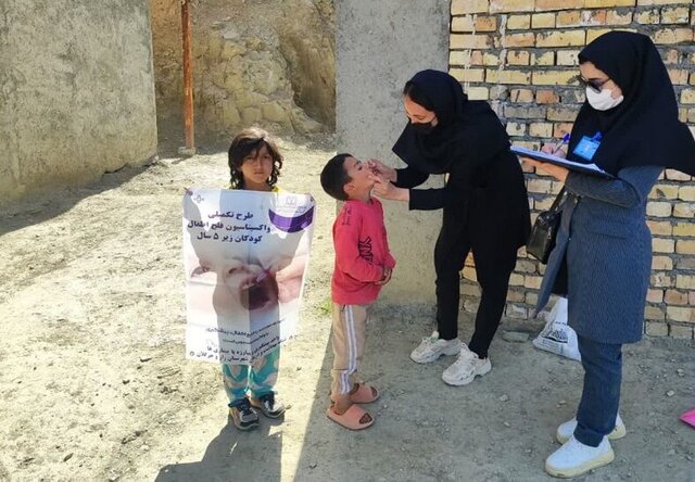 آغاز مرحله دوم واکسیناسیون فلج اطفال در سیستان و بلوچستان