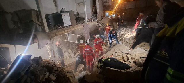 انفجار گاز در یک ساختمان مسکونی قم یک کشته و پنج مصدوم برجا گذاشت