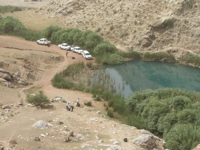 شگفتی دریاچه دوقلوی سیاه‌گاو آبدانان؛ آبی که از دل زمین می‌جوشد