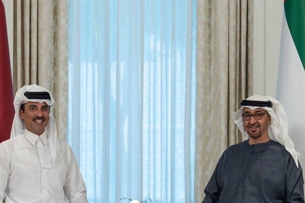 تحولات منطقه، محور دیدار امیر قطر با رئیس امارات