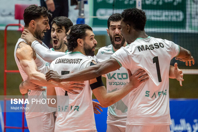 هفته هفدهم لیگ برتر والیبال؛ پیکان تهران - شهداب یزد