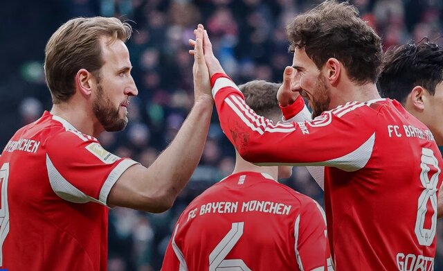 پیروزی بایرن مونیخ مقابل وردربرمن/ فاصله باواریایی‌ها با دورتمند حفظ شد