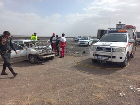 تصادف در محور سلفچگان-ساوه یک کشته بر جا گذاشت