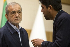 مسعود پزشکیان، رئیس جمهور در اختتامیه شانزدهمین جشنواره بین‌المللی فارابی