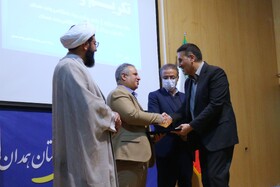 مراسم  معارفه دکتر میرزایی سرپرست جدید جهاد دانشگاهی همدان