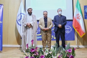 مراسم تودیع و معارفه ریاست جهاد دانشگاهی همدان
