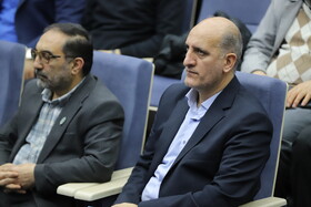 خسرو کنعانی، رئیس سازمان جهاددانشگاهی آذربایجان شرقی در آیین اختتامیه نهمین جشنواره رسانه‌ای ابوذر آذربایجان شرقی