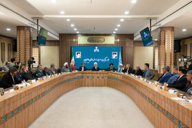 جلسه پیگری مصوبات سفر قبلی رئیس قوه قضائیه به اصفهان با حضور غلامحسین محسنی‌ اژه‌ای