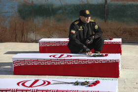 ورود پیکر پاک ۸۵ شهید دوران دفاع مقدس از طریق مرز آبی اروند به کشور