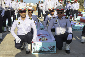 ورود پیکر پاک ۸۵ شهید دوران دفاع مقدس از طریق مرز آبی اروند به کشور