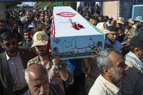 ورود پیکر پاک ۸۵ شهید دوران دفاع مقدس از طریق مرز آبی اروند به کشور