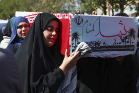 ورود پیکر پاک ۸۵ شهید دوران دفاع مقدس از طریق مرز آبی اروند به کشور