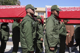 ورود پیکر پاک ۸۵ شهید دوران دفاع مقدس از طریق مرز آبی اروند به کشور