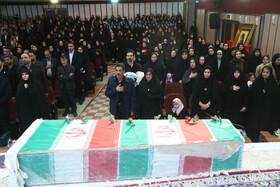  آیین بزرگداشت معلمان و دانش‌آموزان شهید استان فارس و مراسم چهلم معلم شهید امنییت حسین بابری