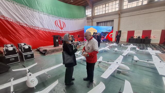 از پهپادهای کوله ای تا نورافکن؛ قابلیت‌های پهپادهای امدادی هلال احمر