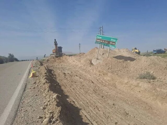 آغاز عملیات اجرایی پروژه مسیر پرترافیک و حادثه‌خیز دهرم به سه‌راهی عسلویه