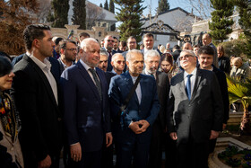 کاظم جلالی، سفیر ایران در روسیه در مراسم گشایش خانه فرهنگ روسیه - تهران