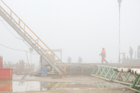 بازدید خبرنگاران از میدان گازی توس - سرخس