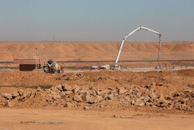 بازدید خبرنگاران از تصفیه خانه فاضلاب در حال ساخت پردیسان، مسکن مهر و ملی قم