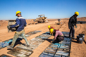بازدید خبرنگاران از تصفیه خانه فاضلاب در حال ساخت پردیسان، مسکن مهر و ملی قم