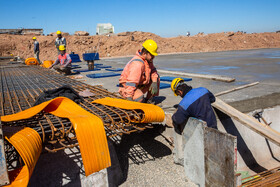بازدید خبرنگاران از تصفیه خانه فاضلاب در حال ساخت پردیسان، مسکن مهر و ملی قم