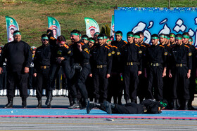 مراسم دانش آموختگی دانشگاه علوم انتظامی