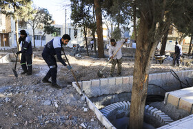 بازدید خبرنگاران از پروژه های شهری با حضورشهردار کرمان