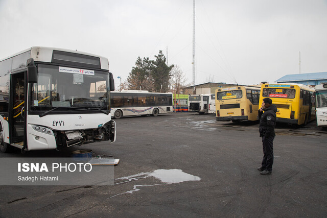 استفاده ۱۰ درصدی از ظرفیت ناوگان اتوبوسرانی شهر سمنان