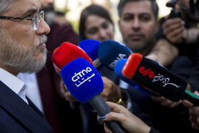 حسین سیمایی صراف، وزیر علوم در حاشیه جلسه هیات دولت -  ۲۹ بهمن