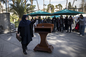 فاطمه مهاجرانی، سخنگوی دولت در حاشیه جلسه هیات دولت -  ۲۹ بهمن