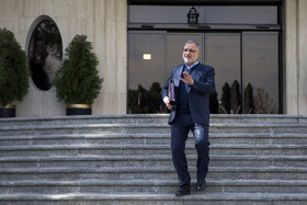 علیرضا زاکانی، شهردار تهران در حاشیه جلسه هیات دولت - ۲۹ بهمن