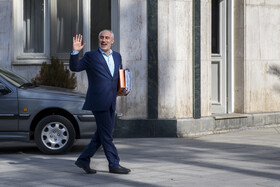 حمید پورمحمدی، رئيس برنامه بودجه در حاشیه جلسه هیات دولت - ۲۹ بهمن