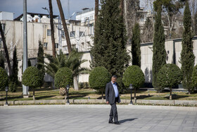 محمدجعفر قائم‌پناه، معاون اجرایی رئیس جمهور و سرپرست نهاد ریاست جمهوری در حاشیه جلسه هیات دولت - ۲۹ بهمن