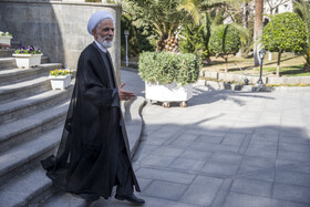 مجید انصاری، معاون حقوقی رئیس‌جمهور در حاشیه جلسه هیات دولت - ۲۹ بهمن