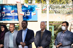 آئین بهره‌برداری از فرهنگسرای پرسش با حضور علی قاسم‌زاده، شهردار اصفهان 