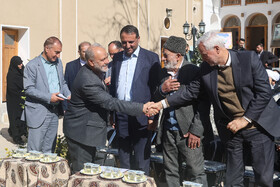 آیین بهره‌برداری از نخستین مرکز نوآوری صنایع دستی و خلاق بانوان اصفهان در خانه تاریخی روغنی با حضور علی قاسم‌زاده شهردار اصفهان 